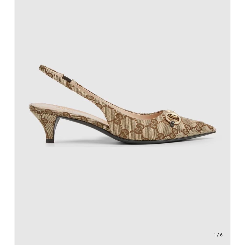 Gucci Women's slingback pump with Horsebit